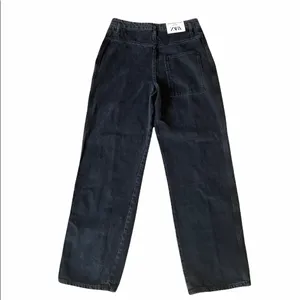Nwt Zara Premium Quinn Pleated Straight Jeans Sz-10 thumbnail 9