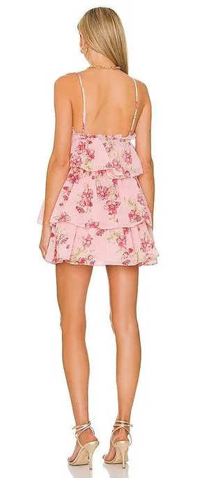 NBD NWT Revolve Oslo Mini Dress In Garden Floral thumbnail 3