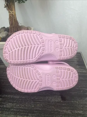 Crocs Pastel Pink Clog Shoes 8 thumbnail 4