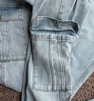 Pacsun High Rise Bootcut Jeans w/ Cutout thumbnail 4
