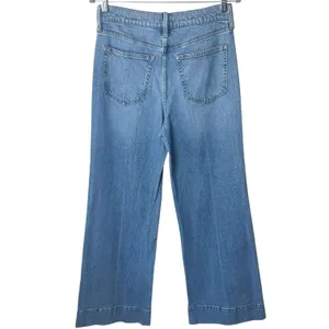 J.Crew Wide Leg Trouser Jeans Light Wash High Rise Capsule Minimalist 27 thumbnail 5