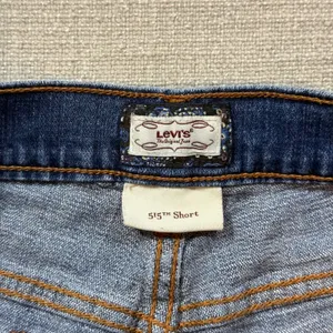 Levi's 515 Denim Shorts Size‎ 12 Blue Jean Mid Rise Stretch Summer Casual Boho thumbnail 5