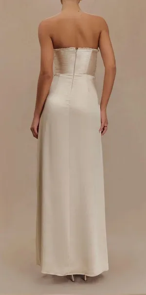Meshki Larissa Dress Satin Maxi thumbnail 2