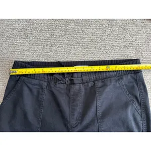 Maurice's Womens Black Cargo Jogger Pants‎ Size L Regular Utility Drawstring Stretch thumbnail 6