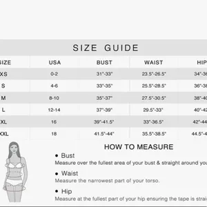 NWT Tempt Me One Piece Red Swimsuit / MEDIUM /Scoop Neck / Back Criss Cross tie. thumbnail 8