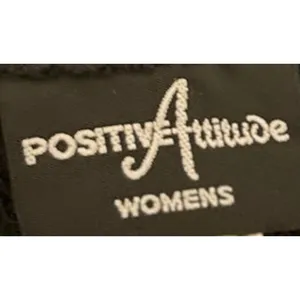 Positive Attitude Women's Black Lace/Mesh Long Sleeve Blouse Tan Tank Size‎ 18 thumbnail 5