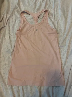 Lululemon light pink racer back tank top  thumbnail 5