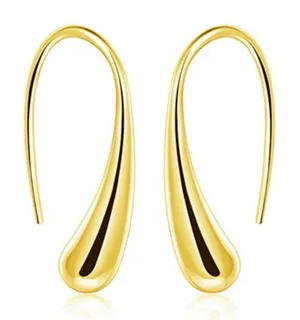 Minimalist Jewelry Women's Classic Drop Earrings Teardrop Back Earrings thumbnail 1
