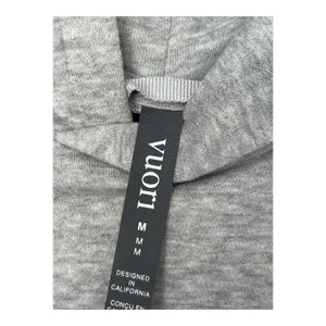 Vuori Women’s Sedona Crop Hoodie Light Heather Grey Size Medium New w/tag $118 thumbnail 3