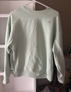 alo sweatshirt teal small thumbnail 1