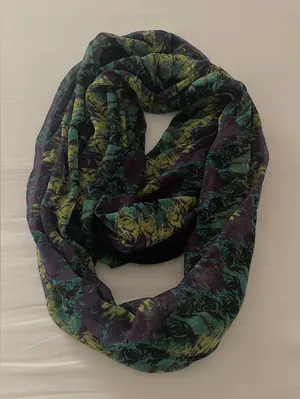 Steve Madden Colorful Patterned Scarf thumbnail 1