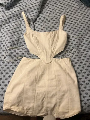ZARA Denim Dress thumbnail 1