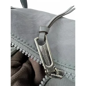 Rebecca Minkoff washed nylon tote Grey Large Shoulder Bag Overnight Commuter thumbnail 6