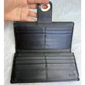 y2k COACH Vintage Soho Black Turn Lock Wallet thumbnail 4