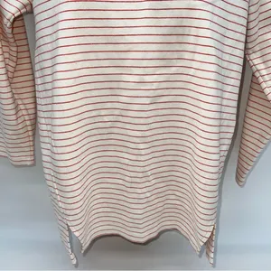 Lacoste Cream and Red Striped Top thumbnail 4