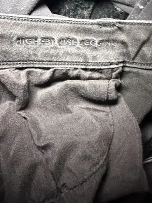 American Eagle Black Highest Rise Jeggings Size 20. thumbnail 5