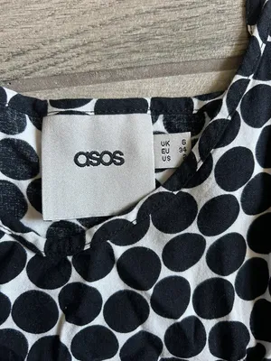 ASOS Black & White Polka Dot Spaghetti Strap Camisole thumbnail 2