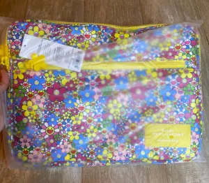 Marc Jacobs x Takashi Murakami Daisy Flowers Laptop Sleeve Case NEW thumbnail 1