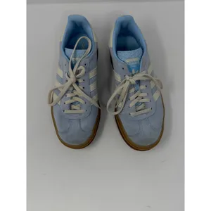 Adidas Gazelle Bold Platform Sneaker Light Blue Cream Gum Women Size 6.5 thumbnail 6