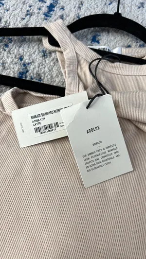 AGOLDE X REVOLVE Rianne Bodysuit in Latte XS thumbnail 5