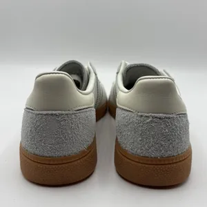 adidas Handball Spezial Womens Grey Wonder Silver Gum Sports Sneaker IF6491 Sz 9 thumbnail 7