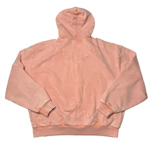 Voight By Valentina Peach Butterfly Oversized Hoodie Soft Girl Y2K NWT Small thumbnail 3