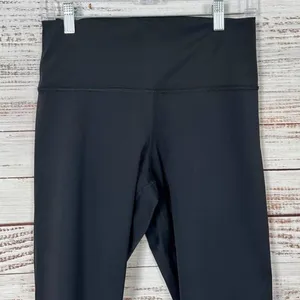 Double Zero Women's Activewear Stretch Yoga Leggings Black Large thumbnail 3