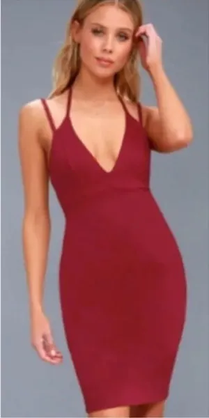 ✨ Strappy Midi Bodycon Formal/Party Dress✨ thumbnail 1