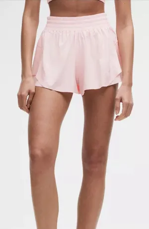 Lululemon Shake It Out High-Rise Run Short 2.5" size xs LW7DKOS PIAR NWT thumbnail 1