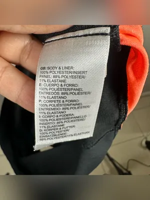 The North Face Flight Series Black Running Shorts with Coral Side Stripe SZ:M thumbnail 7