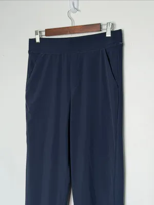 Athleta Brooklyn Ankle Pant Navy Blue Size 6 Mid Rise 28" Inseam Travel thumbnail 3