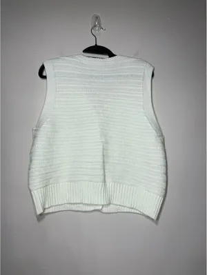 Coastal Grand CreamVest Gorpcore Ski Resort Scandi Minimal M thumbnail 3