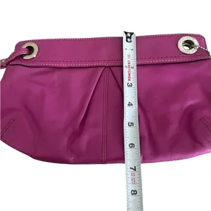Coach Kyra Large Wristlet‎ Clutch in Pink Berry thumbnail 2