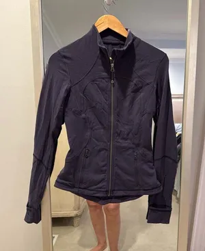 Lululemon Define Jacket Luon in Blue Size 6 (44) thumbnail 1