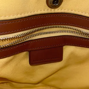 Marc by Marc Jacobs St. Tropez Canvas Handbag Tote Sequin Flaw Spring Summer thumbnail 6