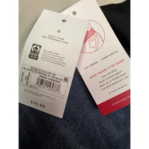 Isabel Maternity Flare Jeans Medium Wash Over Belly Crossover Panel Size 6‎ NEW thumbnail 5