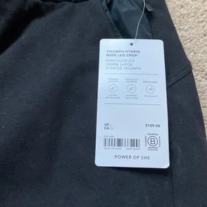 Athleta New Triumph Hybrid‎ Wide Crop Large thumbnail 9