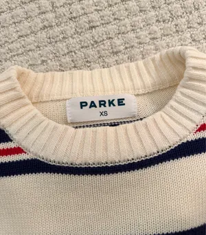 PARKE Cotton Stripe Sweater  thumbnail 3