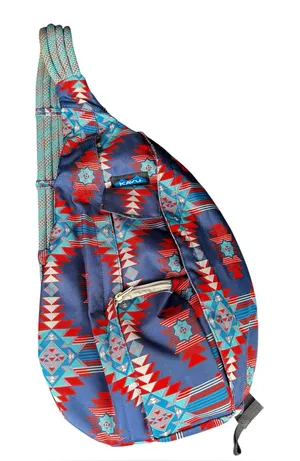 KAVU Mojave Rope Sling Backpack Bag Aztec Theme Southwestern thumbnail 1