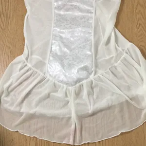 New Women’s Rene Rofe Underwired Lingerie Chemise Gown Slip Ivory Size Medium thumbnail 4
