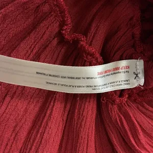 Free People Intimately X-Small Adella Cami Top Cherry Red Ruffled Crochet Lace thumbnail 7