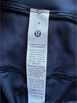 Lululemon Dance Studio Mid-Rise Pant Regular 31.5” True Navy Size 4 NWT thumbnail 6