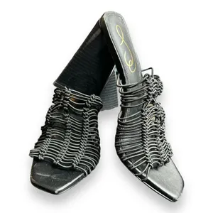 Sam Edelman Laurette Black Heel Sandals‎ Size 5.5 thumbnail 6