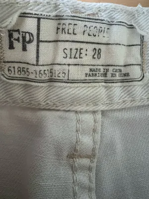 Free People Gold Geo Embroidered Hight Waist Shorts thumbnail 3