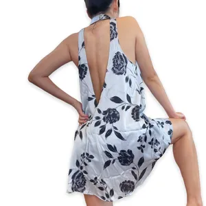 REVOLVE Show Me Your Mumu V-Right Back Mini Dress in Dusk to Dawn Large Silver thumbnail 3