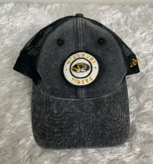 Mizzou University of Missouri Baseball Cap Hat Mesh Snap Back New Era thumbnail 1