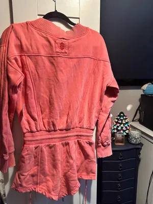 NWT FREE PEOPLE Movement Intercept Romper - Hibiscus $128MSRP thumbnail 5