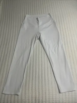 ALO Yoga White High-Rise Leggings thumbnail 1