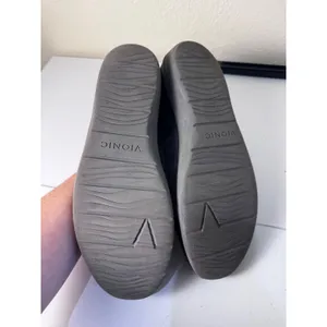 Vionic Abigail Black Suede Sneakers 9.5 Weather Resistant Orthotic‎ Comfort thumbnail 3
