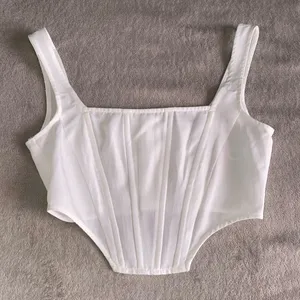 White Corset Top thumbnail 1